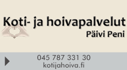 Koti- ja hoivapalvelut Päivi Peni logo